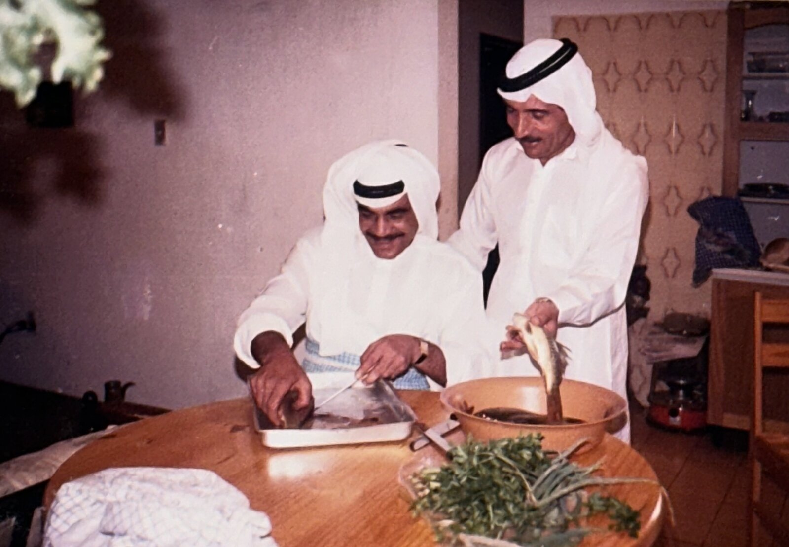 Ali Umar, fundador da YOFAH, cozinhando, raízes árabes da família